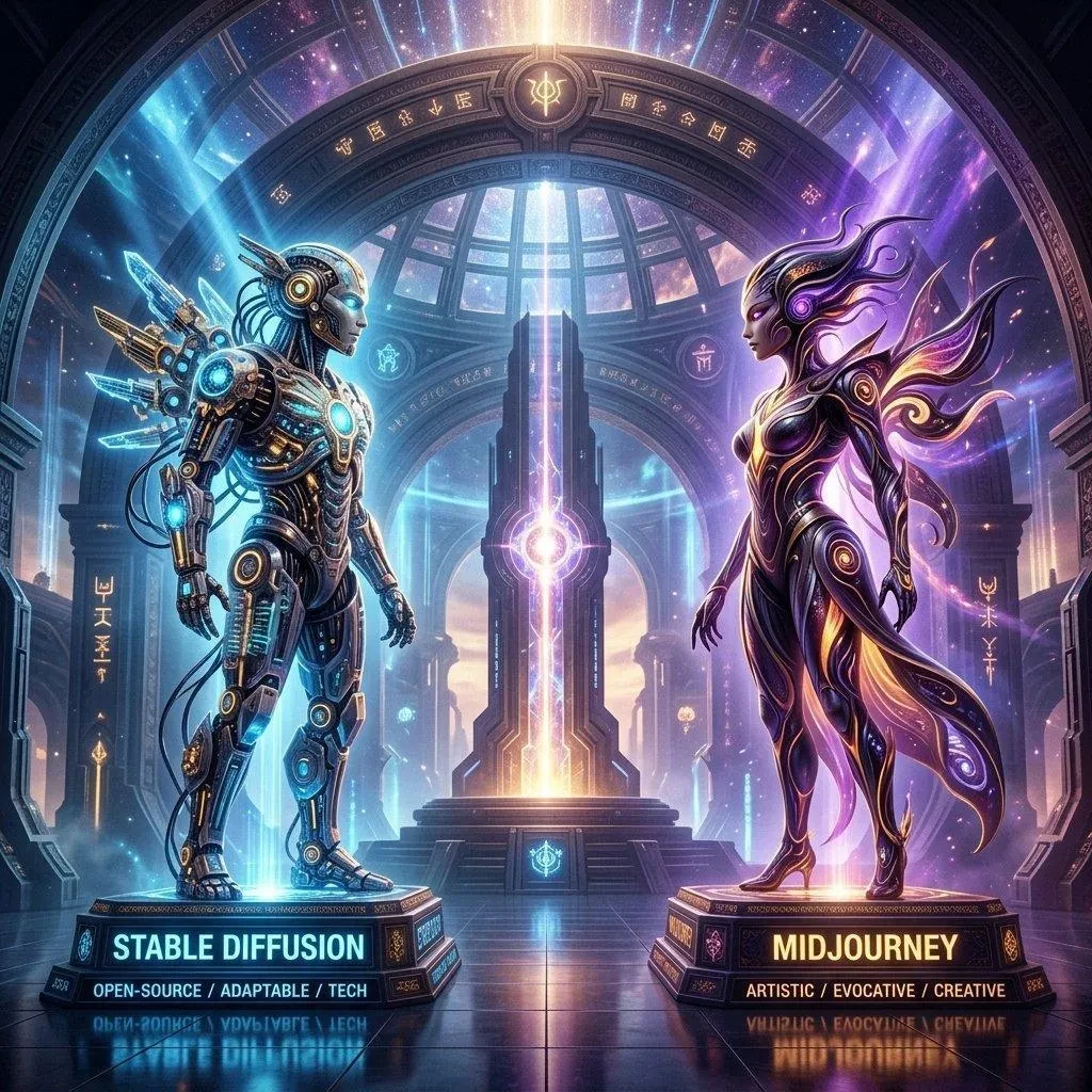 image to prompt generator sd-vs-mj